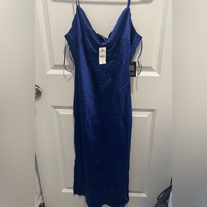 Express satin dress